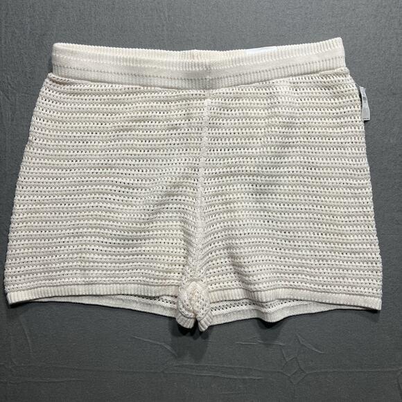 Old Navy High-Waisted Crochet Swim Cover-Up Shorts 3-inch inseam Size XXL - Picture 3 of 7